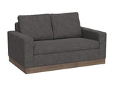 Georgia Wooden Frame Loveseat | Comfortable Sectional Seating
