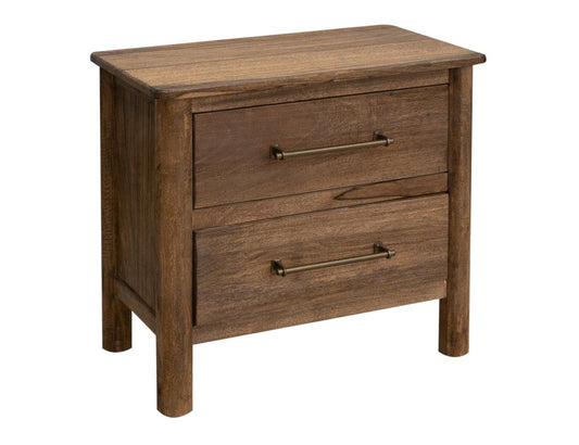 2 Drawer Nightstand | Olimpia Mango Wood Collection