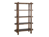 4 Shelf Bookcase - Handcrafted Mango & Teak Wood Balam
