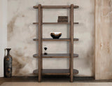 4 Shelf Bookcase - Handcrafted Mango & Teak Wood Balam