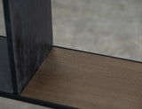 8 Shelf Bookcase - Tuxedo Collection Solid Wood Storage