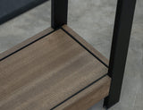 8 Shelf Bookcase - Tuxedo Collection Solid Wood Storage