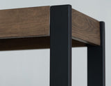 8 Shelf Bookcase - Tuxedo Collection Solid Wood Storage