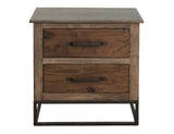 2 Drawer Nightstand | Teka Collection Mango Wood Teak