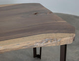 Natural Parota Rectangular Tab | Live-Edge Dining Table