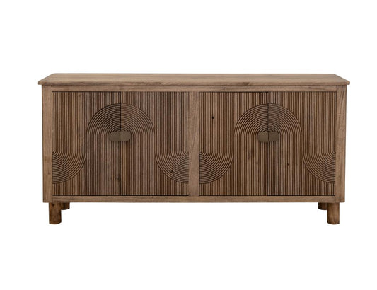 Rainbow Console - 4 Door Melina Wood Console Table