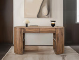 2 Drawer Desk | Handcrafted Mango & Teak Wood Balam Collection