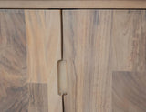 4 Door TV Stand 88" - Natural Parota Collection