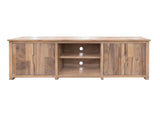 4 Door TV Stand 88" - Natural Parota Collection