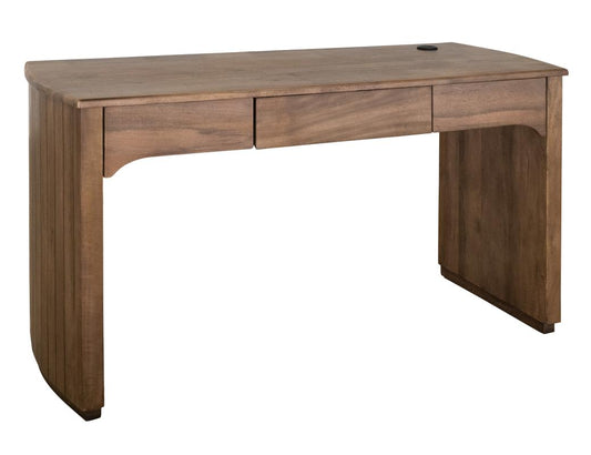 3 Drawer Desk | Handcrafted Mango Wood Mezquite Collection