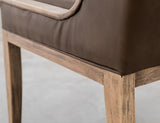 Balam Wooden Dining Chair - Melina Wood Upholstered Seating
