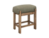 Balam 24" Wooden Stool - Melina Wood Crafted Design