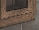 4 Door Samara Console - Melina Wood with Distressed Finish