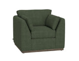 Vallarta Armchair - Comfortable Wooden Frame Chair for Living Room