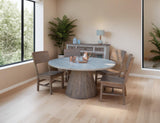 Sahara Round Dining Table | Organic Modern Mango Wood