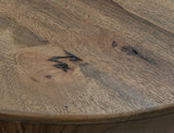 Handcrafted Chairside Table | Balam Mango & Teak Wood