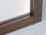 Walnut Bedroom Mirror | Parota Wood Design | Modern Elegance