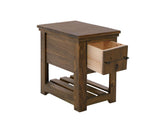 1 Drawer Chairside Table - Walnut Occasional Tables Collection