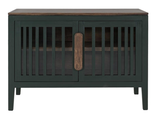 Autumn Console 2 Door 1 Shelf - Pine Wood Storage Cabinet