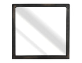 Black Balam Mirror - Sustainable Mango & Teak Wood