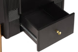 HERIN Modern Nightstand with 2 Storage Drawer