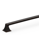 DESIGN2461 Matte Black Solid Metal Transitional Arch Pull for Kitchen & Bath | 3-3/4" Cabinet Handles