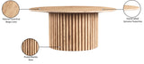 Genoa Coffee Table: Handcrafted Marble Elegance with Unique Veining and Art Deco Fluted Base Masterpiece