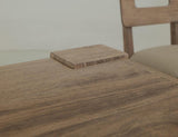 Luma Dining Table - Melina Wood Rectangular Table