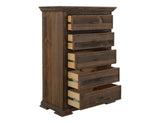 5 Drawer Chest - Solid Wood Storage with Modern Design