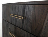 Black Balam 2 Drawer Nightstand - Modern Sustainable Wood