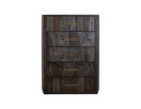 5 Drawer Black Balam Chest - Mango & Teak Wood