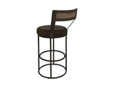 Xel-Ha 30" Upholstered Barstool | Industrial & Rustic Design