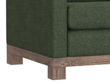 Wooden Frame Loveseat | Samba Collection Traditional Furniture