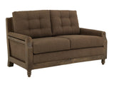 Wooden Frame Upholstered Loveseat | Xel-Ha II Collection