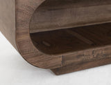 Balam Wooden Bench with Cushioned Seat | Mango & Teak