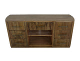 7 Drawer Mango & Teak Wood Console | Balam Collection