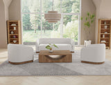 Wooden Frame Japandi Sofa with Pine Base | Suomi Collection