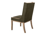 Balam Wooden Dining Chair - Melina Wood Upholstered Seat