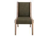 Balam Wooden Dining Chair - Melina Wood Upholstered Seat