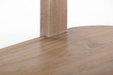 4 Shelf Bookcase - White Balam Handcrafted Mango & Teak Wood