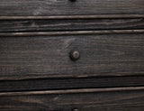 Terra Dark 5 Drawer Chest - Solid Pine Storage Furniture