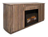 Mesquite Electric Fireplace TV Stand - Mango Wood