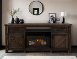 Dutton Electric Fireplace TV Stand - Country Cottage Style