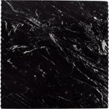 Lucca End Table - Handcrafted Marble Elegance with Art Deco Design and Fluted Base for Luxe Living