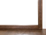 Praga Modern Bedroom Mirror - Teak & Mango Wood Design