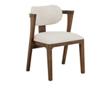 Zaphiro Upholstered Chair - Comfortable Dining Chair with Pine Wood Frame