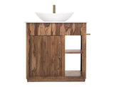 1 Door 1 Shelf Bathroom Vanity Serv - Balam Collection