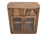 2 Drawer & 2 Glass Door Server | Balam Collection