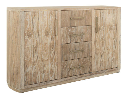 4 Drawer & 2 Door Buffet | Balam Mango & Teak Wood Collection