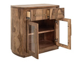 2 Drawer & 2 Glass Door Server | Balam Collection
